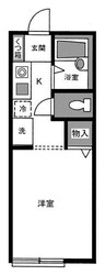 浜田山駅 徒歩4分 2階の物件間取画像